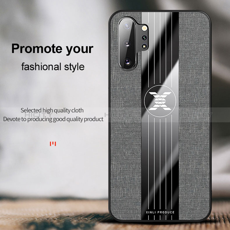 Coque Ultra Fine Silicone Souple Housse Etui X01L pour Samsung Galaxy Note 10 Plus 5G Plus