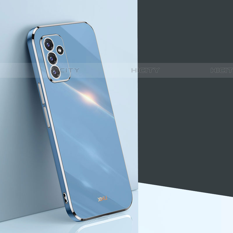 Coque Ultra Fine Silicone Souple Housse Etui XL1 pour Samsung Galaxy A05s Bleu Plus