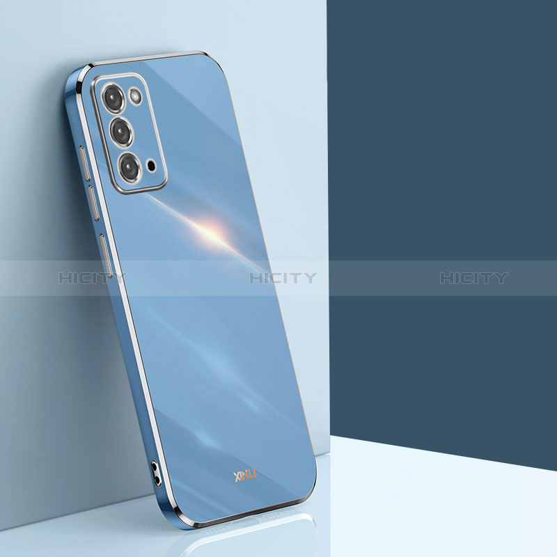 Coque Ultra Fine Silicone Souple Housse Etui XL1 pour Samsung Galaxy Note 20 5G Bleu Plus
