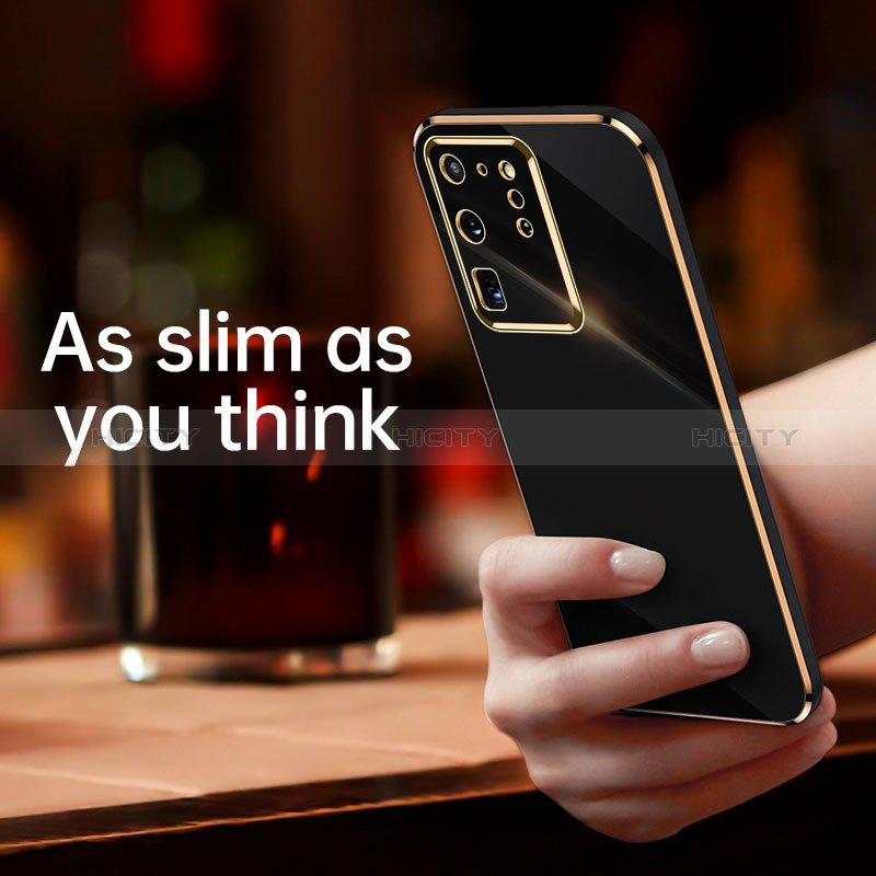 Coque Ultra Fine Silicone Souple Housse Etui XL1 pour Samsung Galaxy S20 Ultra 5G Plus