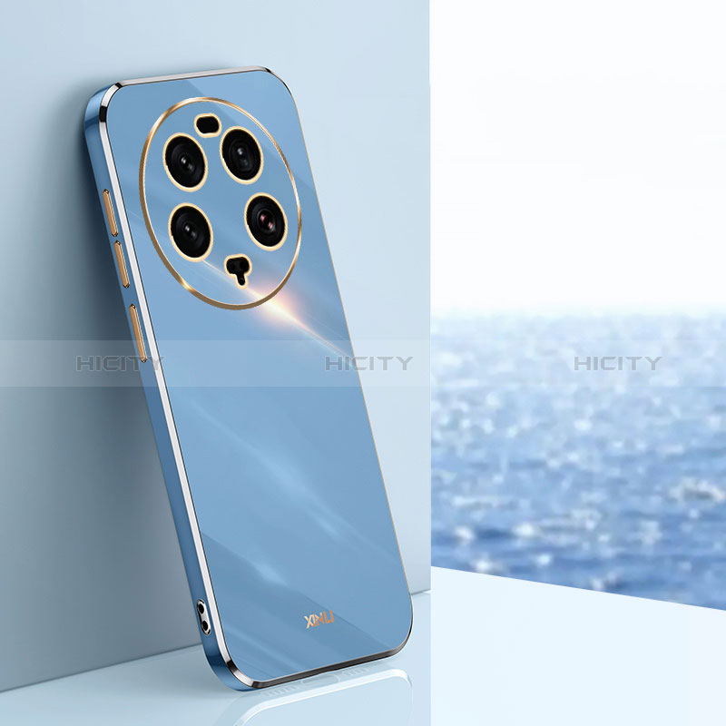 Coque Ultra Fine Silicone Souple Housse Etui XL1 pour Xiaomi Mi 13 Ultra 5G Bleu Plus
