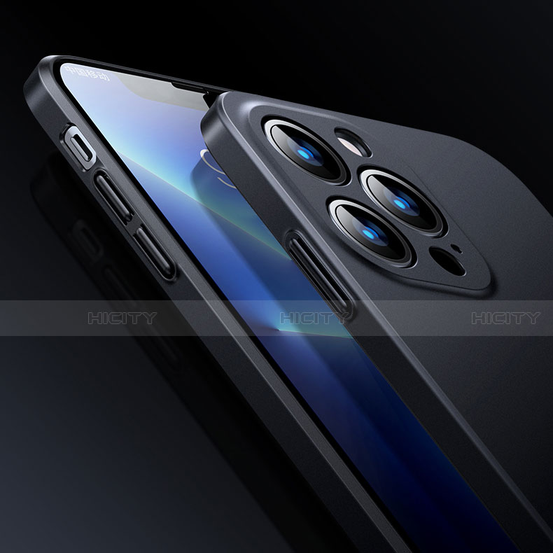 Coque Ultra Fine Silicone Souple pour Apple iPhone 15 Pro Max Noir Plus