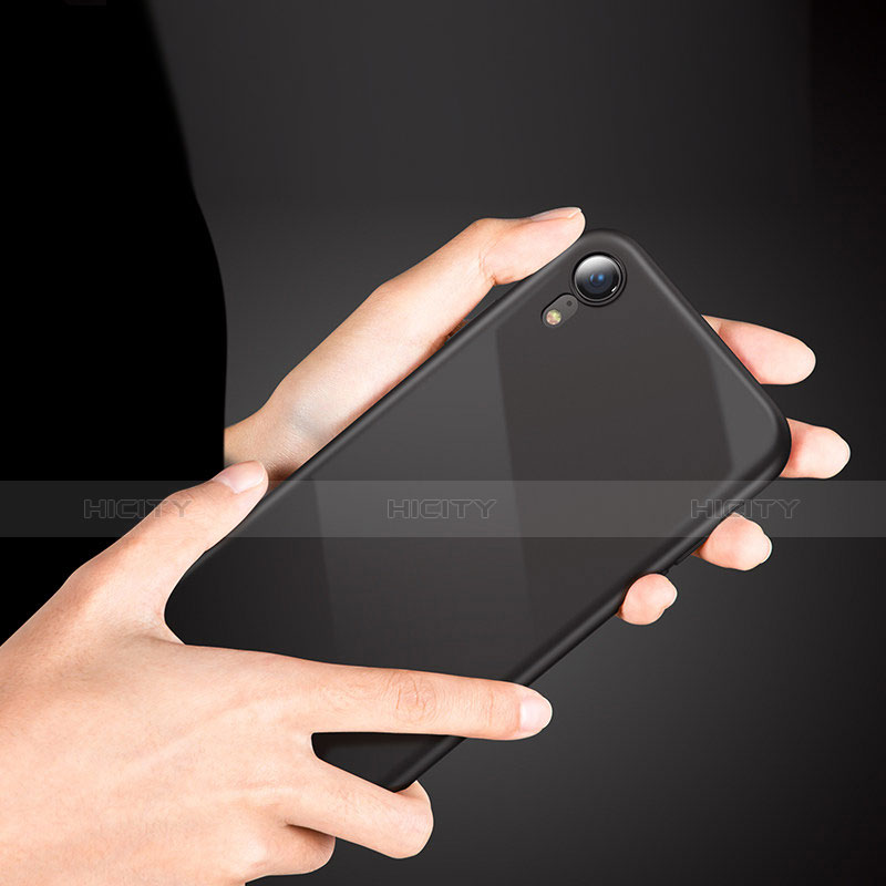 Coque Ultra Fine Silicone Souple pour Apple iPhone XR Noir Plus