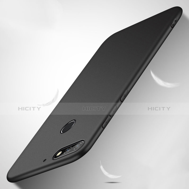 Coque Ultra Fine Silicone Souple pour Huawei Enjoy 8 Noir Plus