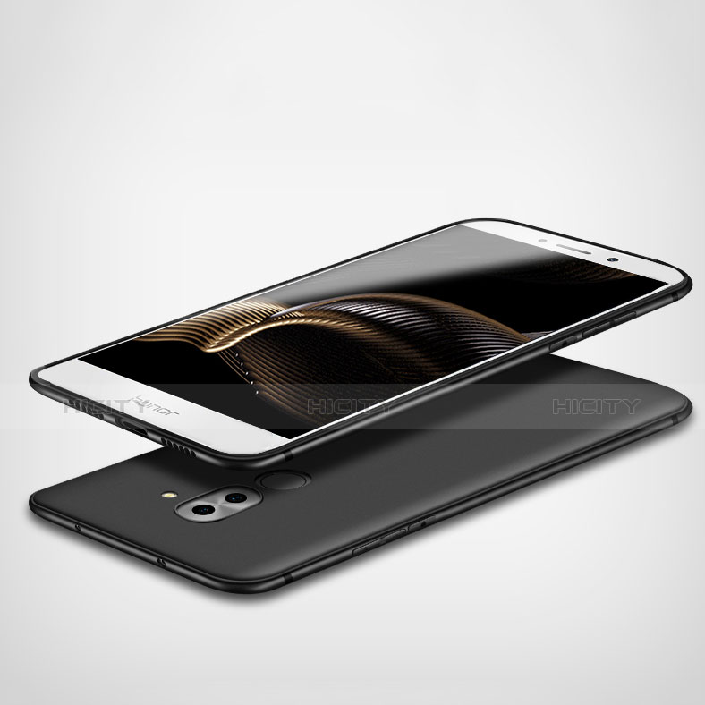 Coque Ultra Fine Silicone Souple pour Huawei Honor 6X Noir Plus
