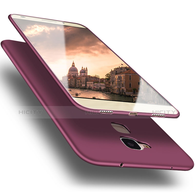 Coque Ultra Fine Silicone Souple pour Huawei Honor 7 Lite Violet Plus