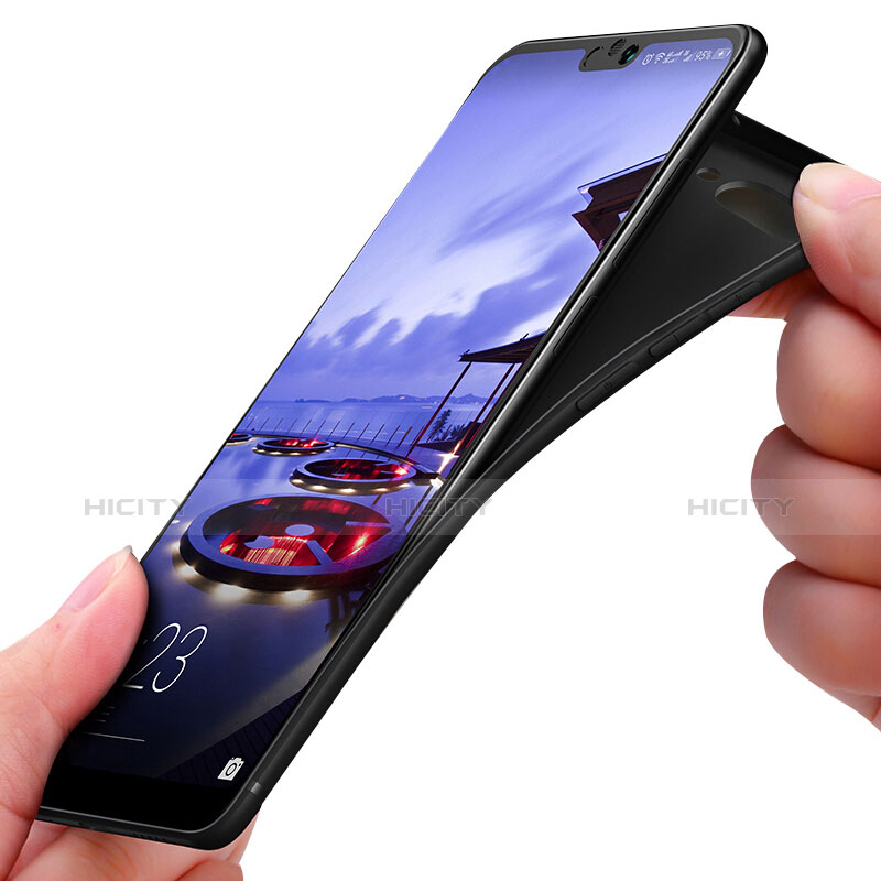 Coque Ultra Fine Silicone Souple pour Huawei Honor 9i Noir Plus