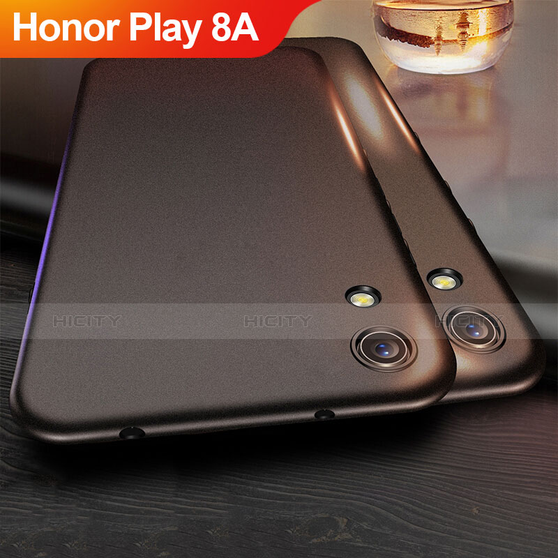 Coque Ultra Fine Silicone Souple pour Huawei Honor Play 8A Noir Plus