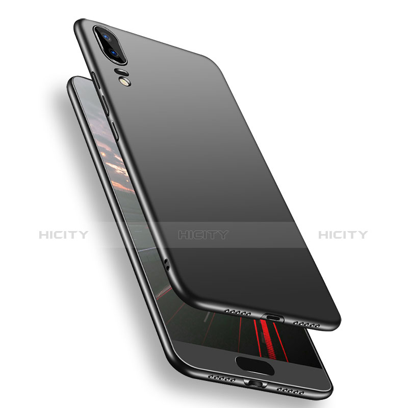 Coque Ultra Fine Silicone Souple pour Huawei P20 Noir Plus