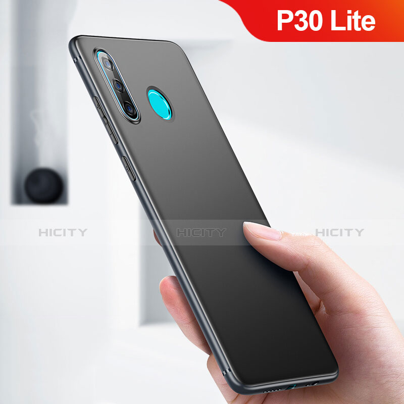 Coque Ultra Fine Silicone Souple pour Huawei P30 Lite Noir Plus