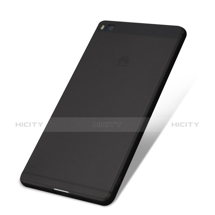 Coque Ultra Fine Silicone Souple pour Huawei P8 Noir Plus