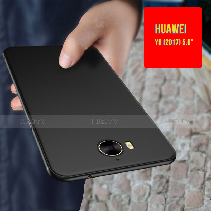 Coque Ultra Fine Silicone Souple pour Huawei Y5 (2017) Noir Plus