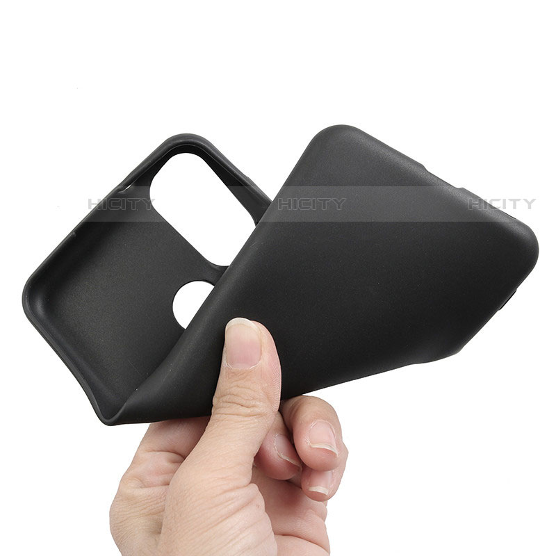 Coque Ultra Fine Silicone Souple pour Motorola Moto G71 5G Noir Plus