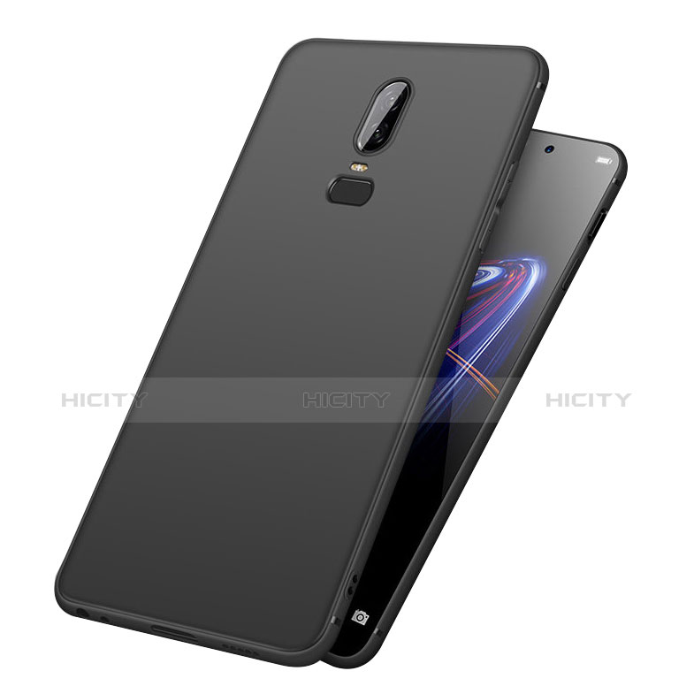 Coque Ultra Fine Silicone Souple pour OnePlus 6 Noir Plus