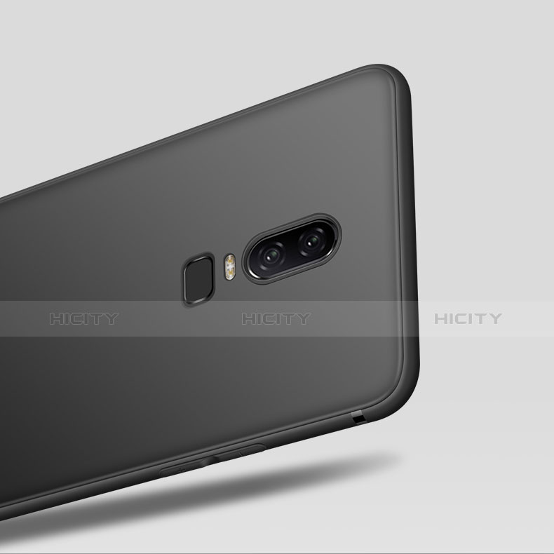 Coque Ultra Fine Silicone Souple pour OnePlus 6 Noir Plus