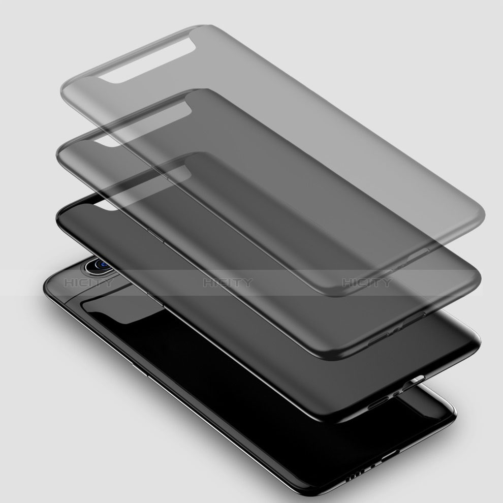 Coque Ultra Fine Silicone Souple pour Samsung Galaxy A80 Noir Plus