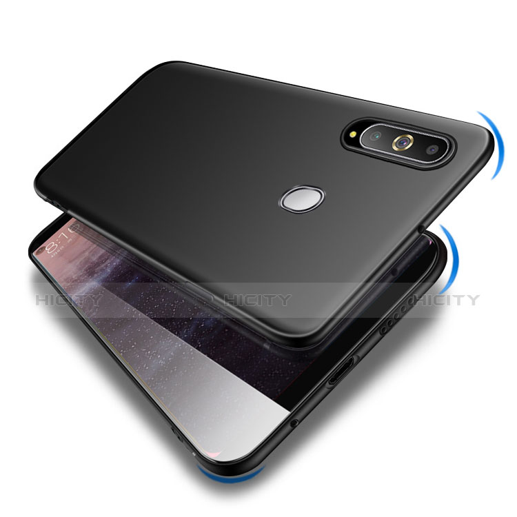 Coque Ultra Fine Silicone Souple pour Samsung Galaxy A8s SM-G8870 Noir Plus