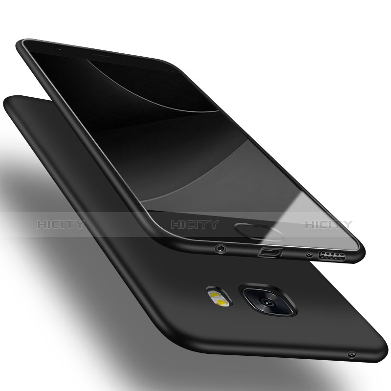 Coque Ultra Fine Silicone Souple pour Samsung Galaxy C9 Pro C9000 Noir Plus