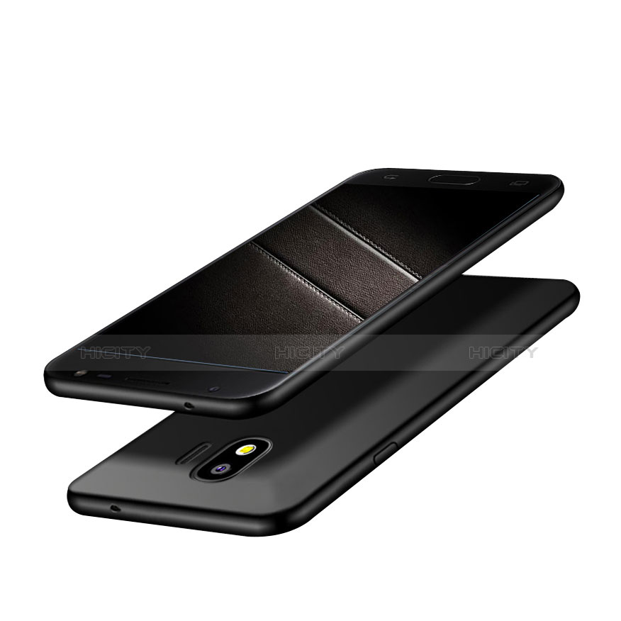 Coque Ultra Fine Silicone Souple pour Samsung Galaxy J2 Pro (2018) J250F Noir Plus