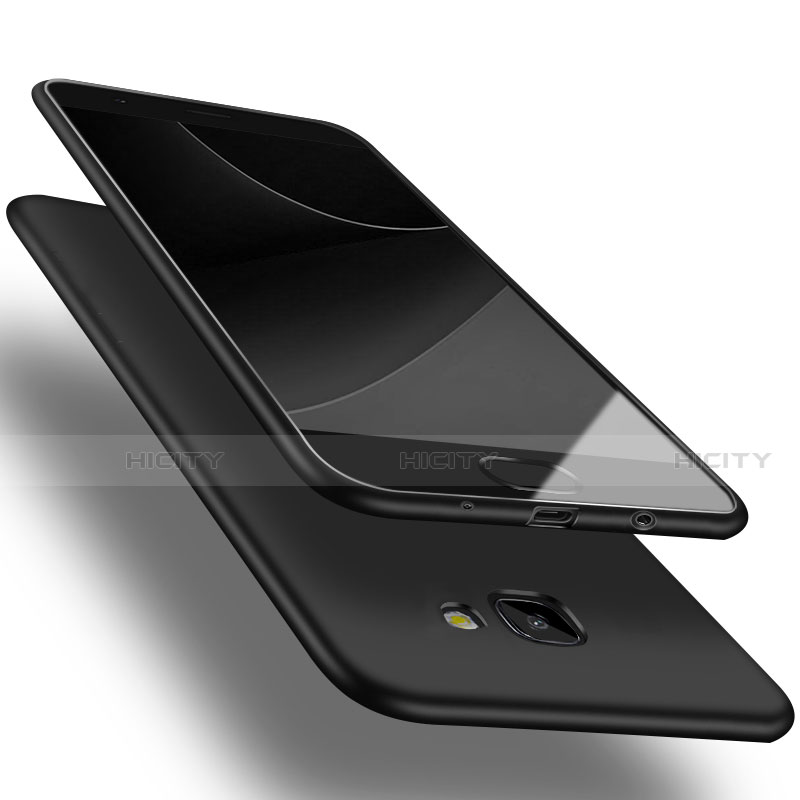 Coque Ultra Fine Silicone Souple pour Samsung Galaxy J7 Prime Noir Plus
