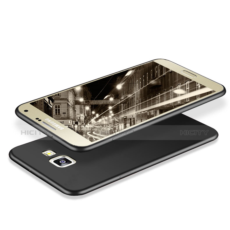 Coque Ultra Fine Silicone Souple pour Samsung Galaxy On5 (2016) G570 G570F Noir Plus