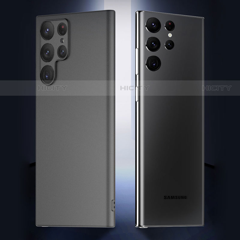Coque Ultra Fine Silicone Souple pour Samsung Galaxy S23 Ultra 5G Noir Plus