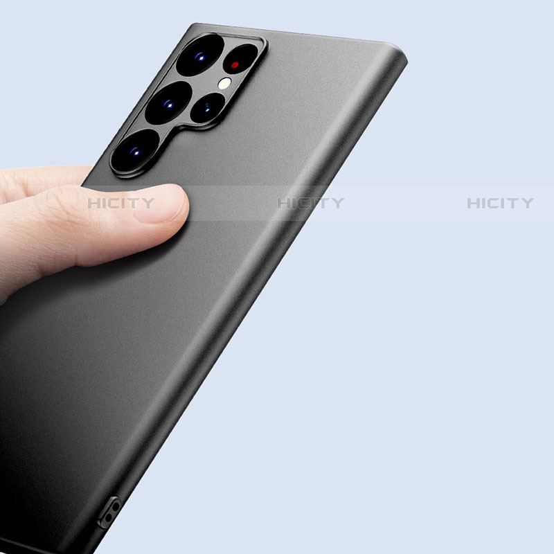 Coque Ultra Fine Silicone Souple pour Samsung Galaxy S23 Ultra 5G Noir Plus