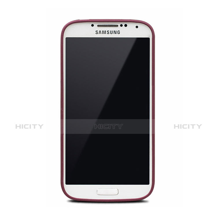 Coque Ultra Fine Silicone Souple pour Samsung Galaxy S4 IV Advance i9500 Violet Plus