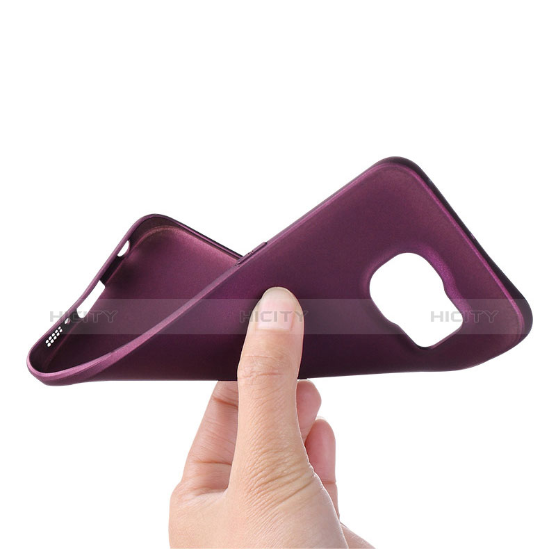 Coque Ultra Fine Silicone Souple pour Samsung Galaxy S6 Edge+ Plus SM-G928F Violet Plus
