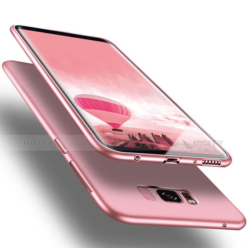 Coque Ultra Fine Silicone Souple pour Samsung Galaxy S8 Plus Rose Plus