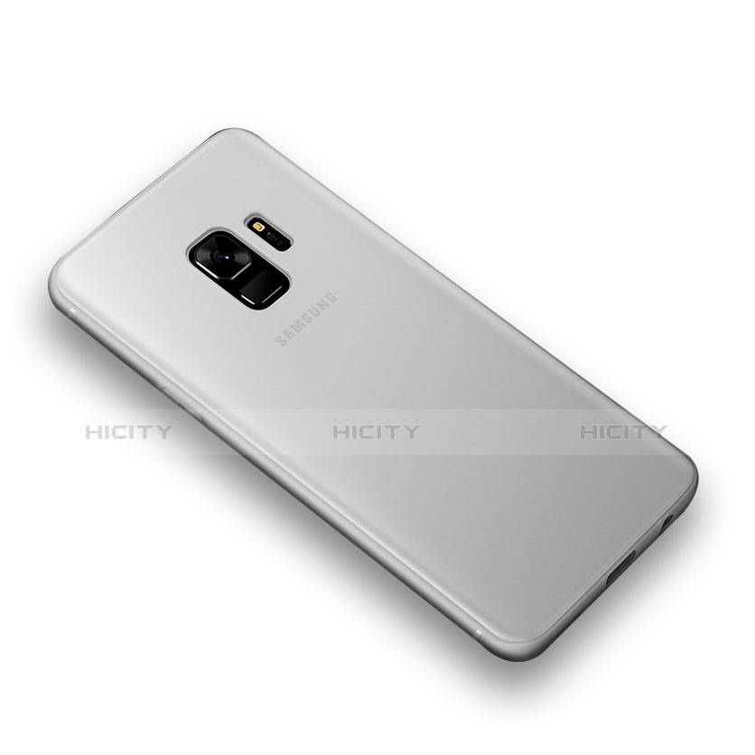 Coque Ultra Fine Silicone Souple pour Samsung Galaxy S9 Blanc Plus