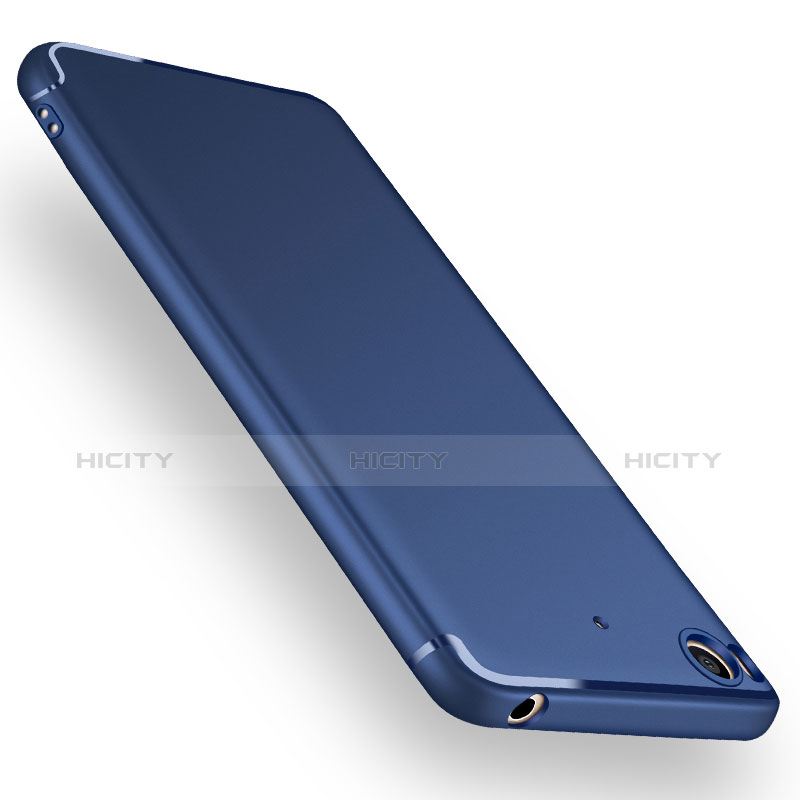 Coque Ultra Fine Silicone Souple pour Xiaomi Mi 5S 4G Bleu Plus