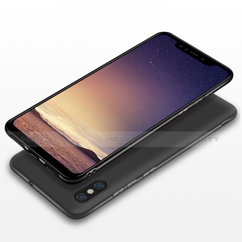 Coque Ultra Fine Silicone Souple pour Xiaomi Mi 8 Noir Plus
