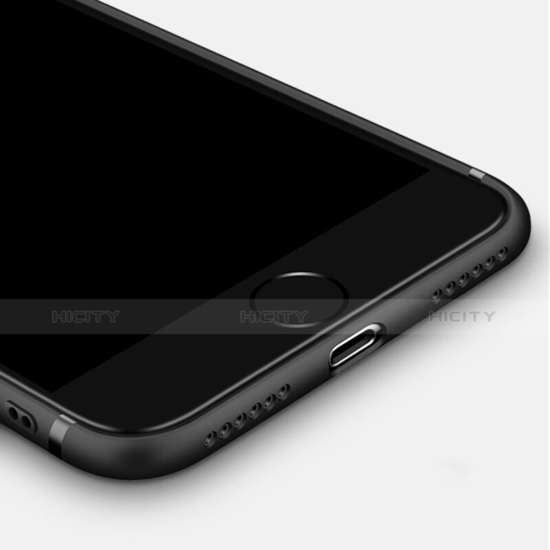 Coque Ultra Fine Silicone Souple S02 pour Apple iPhone 8 Noir Plus