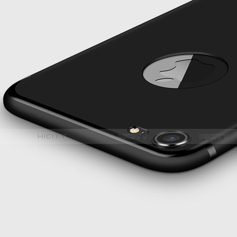 Coque Ultra Fine Silicone Souple S02 pour Apple iPhone SE3 (2022) Noir Plus