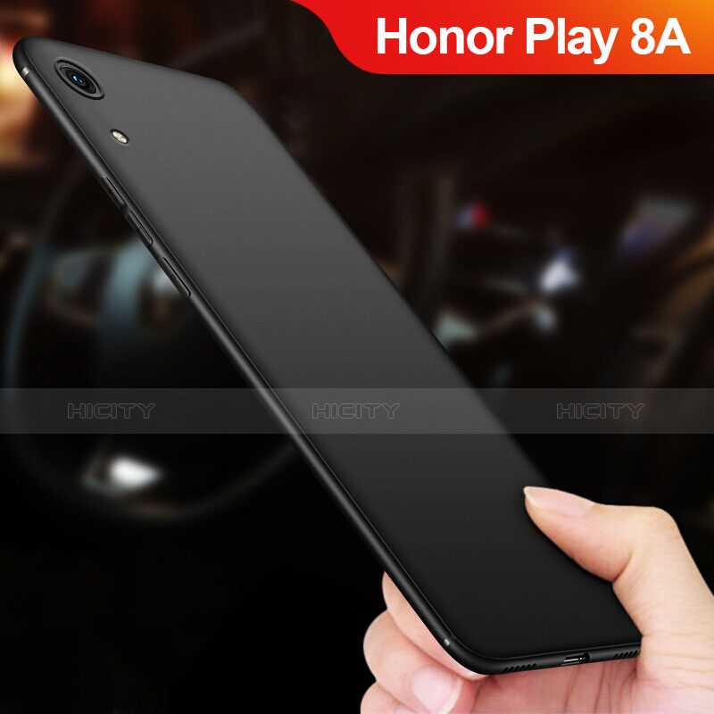 Coque Ultra Fine Silicone Souple S02 pour Huawei Honor Play 8A Noir Plus