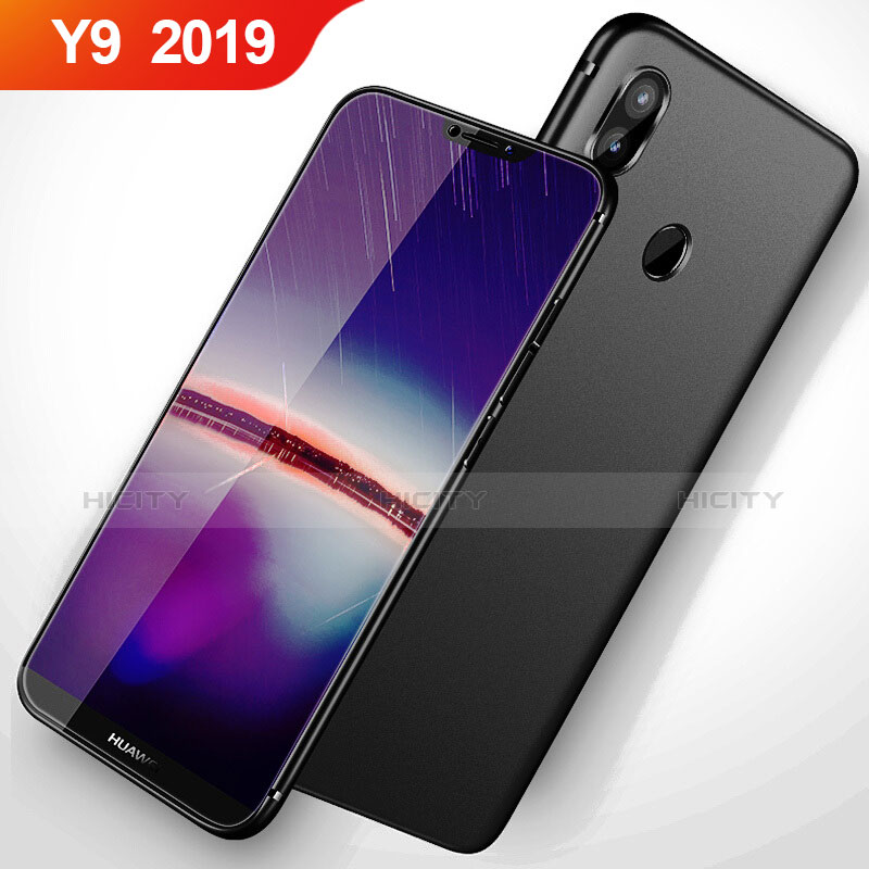 Coque Ultra Fine Silicone Souple S02 pour Huawei Y9 (2019) Noir Plus