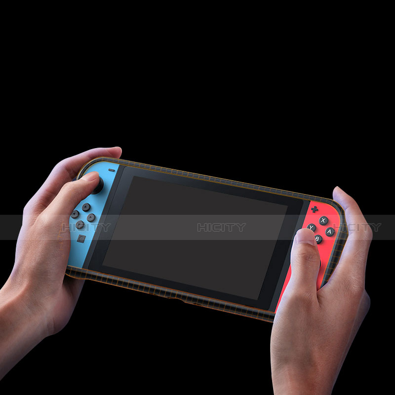 Coque Ultra Fine Silicone Souple S02 pour Nintendo Switch Noir Plus