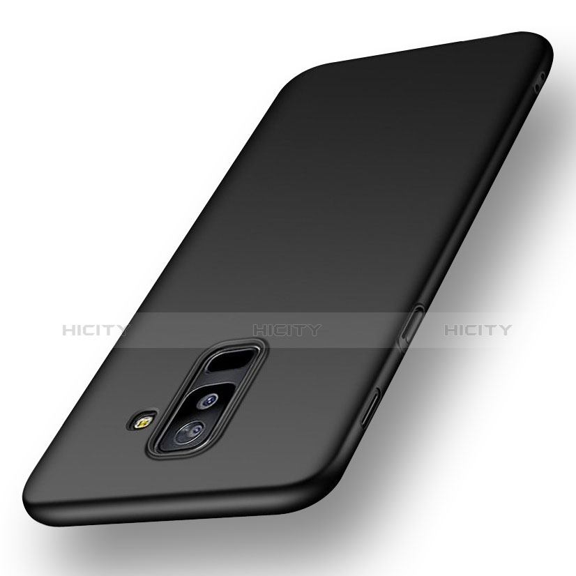 Coque Ultra Fine Silicone Souple S02 pour Samsung Galaxy A6 Plus (2018) Noir Plus