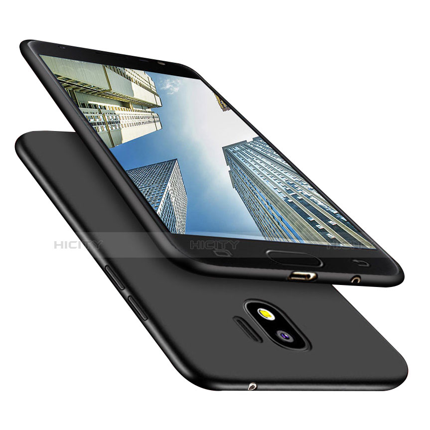 Coque Ultra Fine Silicone Souple S02 pour Samsung Galaxy J2 Pro (2018) J250F Noir Plus