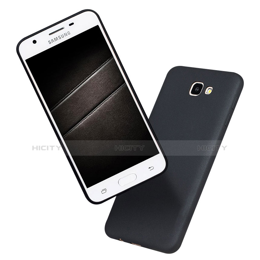 Coque Ultra Fine Silicone Souple S02 pour Samsung Galaxy J5 Prime G570F Noir Plus