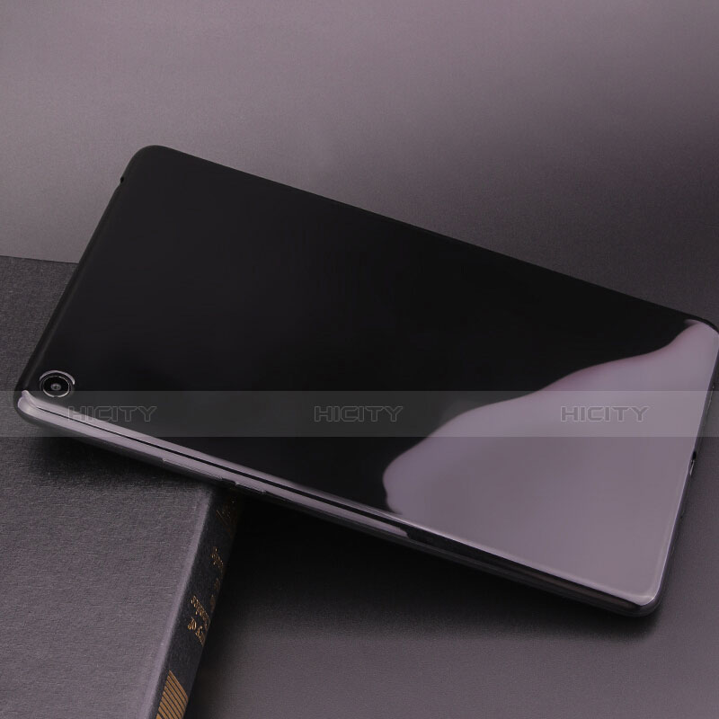 Coque Ultra Fine Silicone Souple S02 pour Xiaomi Mi Pad 4 Plus 10.1 Noir Plus