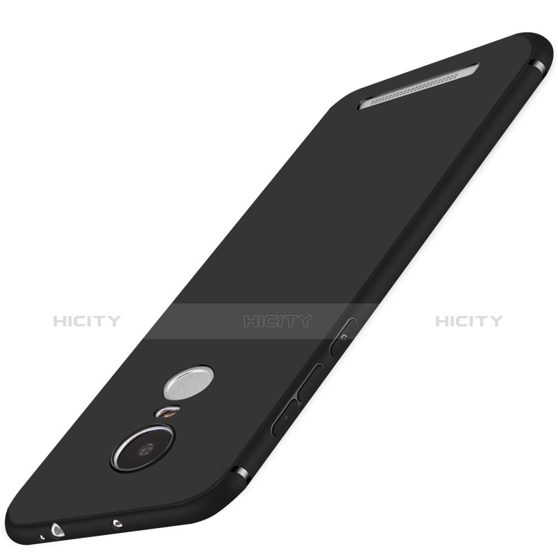 Coque Ultra Fine Silicone Souple S02 pour Xiaomi Redmi Note 3 Pro Noir Plus