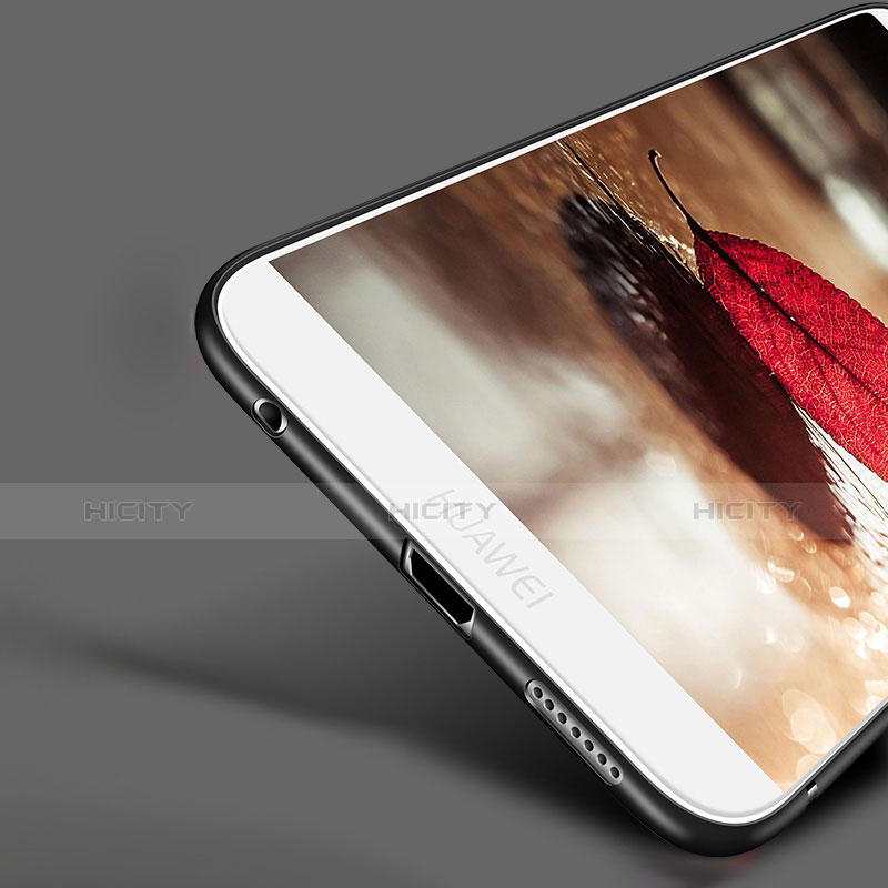 Coque Ultra Fine Silicone Souple S03 pour Huawei Honor Play 7X Noir Plus