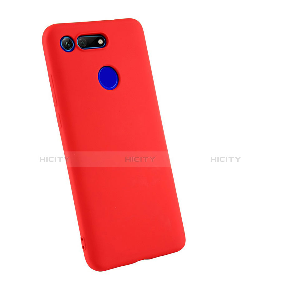 Coque Ultra Fine Silicone Souple S03 pour Huawei Honor V20 Rouge Plus
