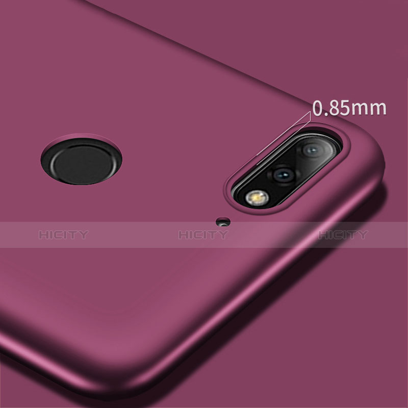 Coque Ultra Fine Silicone Souple S03 pour Huawei Y7 (2018) Violet Plus