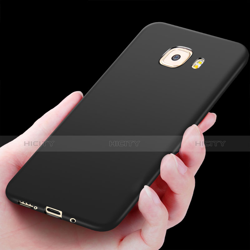 Coque Ultra Fine Silicone Souple S03 pour Samsung Galaxy C9 Pro C9000 Noir Plus