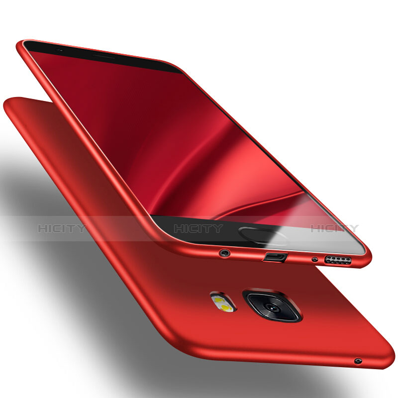 Coque Ultra Fine Silicone Souple S03 pour Samsung Galaxy C9 Pro C9000 Rouge Plus