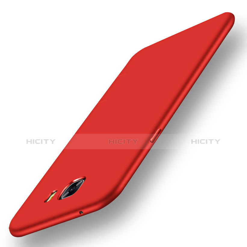 Coque Ultra Fine Silicone Souple S03 pour Samsung Galaxy C9 Pro C9000 Rouge Plus