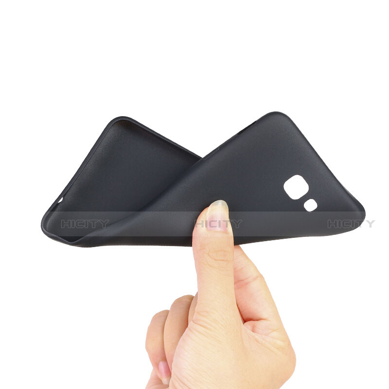 Coque Ultra Fine Silicone Souple S03 pour Samsung Galaxy J7 Prime Noir Plus